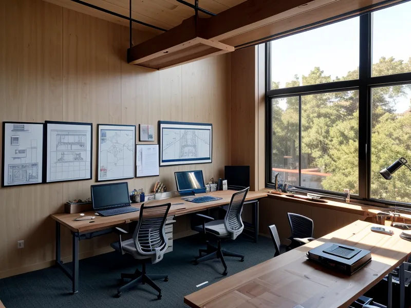 Bordereau d'armatures imprimé posé à côté d'un plan de ferraillage AutoCAD sur la table de dessin technique