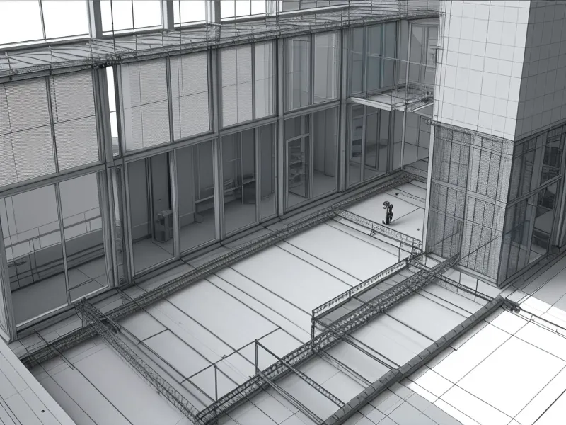Interface de logiciel de dessin montrant des blocs dynamiques pour le béton armé