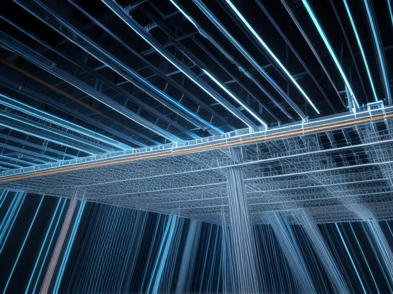 Détail technique d'un dessin de ferraillage de poutre sur AutoCAD