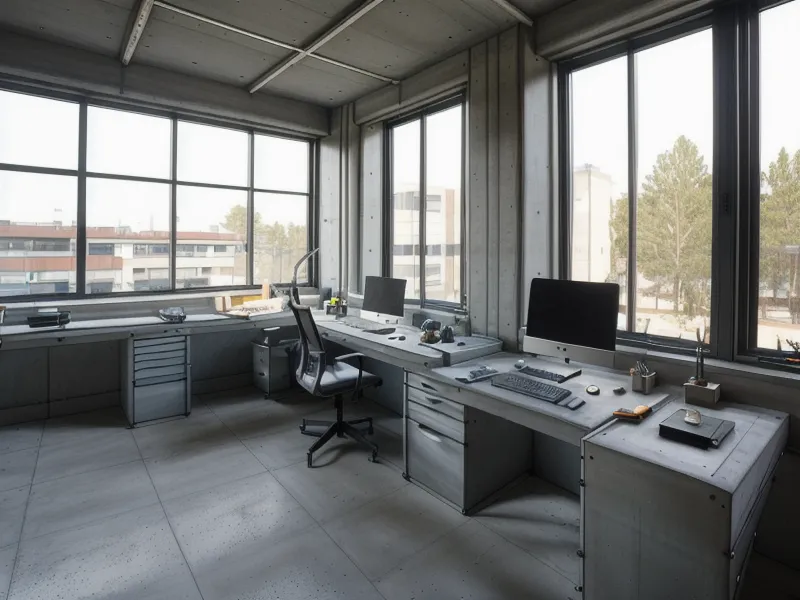 Dessinateur-projeteur indépendant organisant sa paperasse de chantier avec un logiciel de gestion BTP